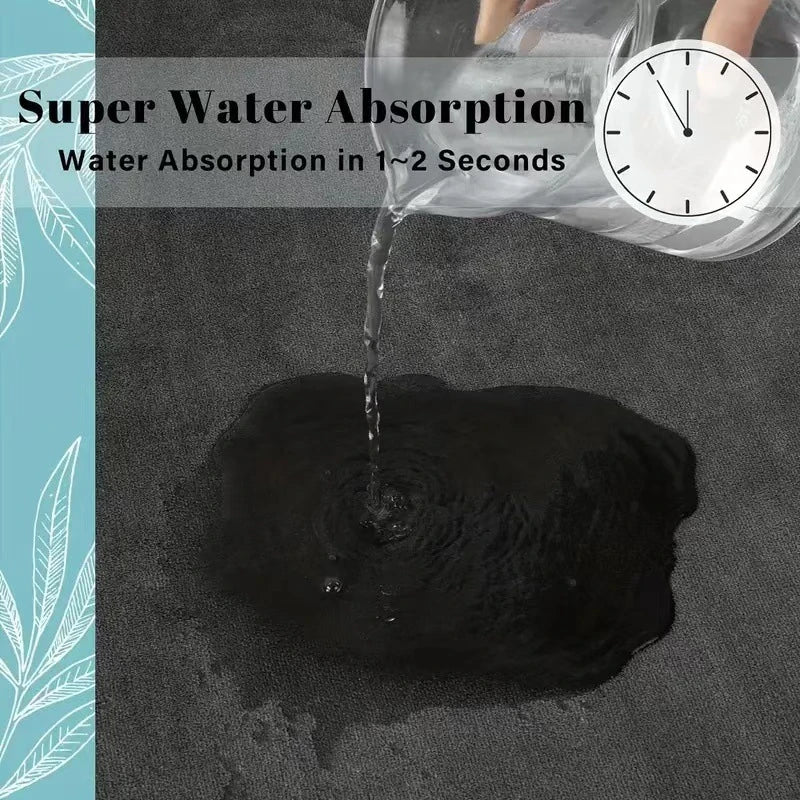 Super Absorbent Bathroom Anti Slip Mat