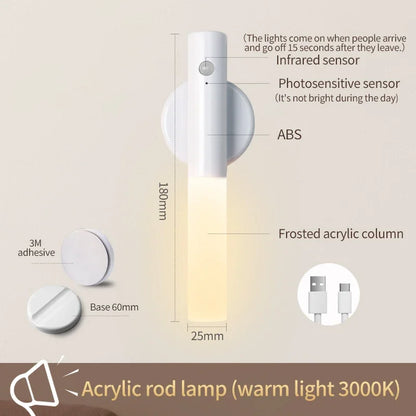 Portable Motion Sensor LED Night Light