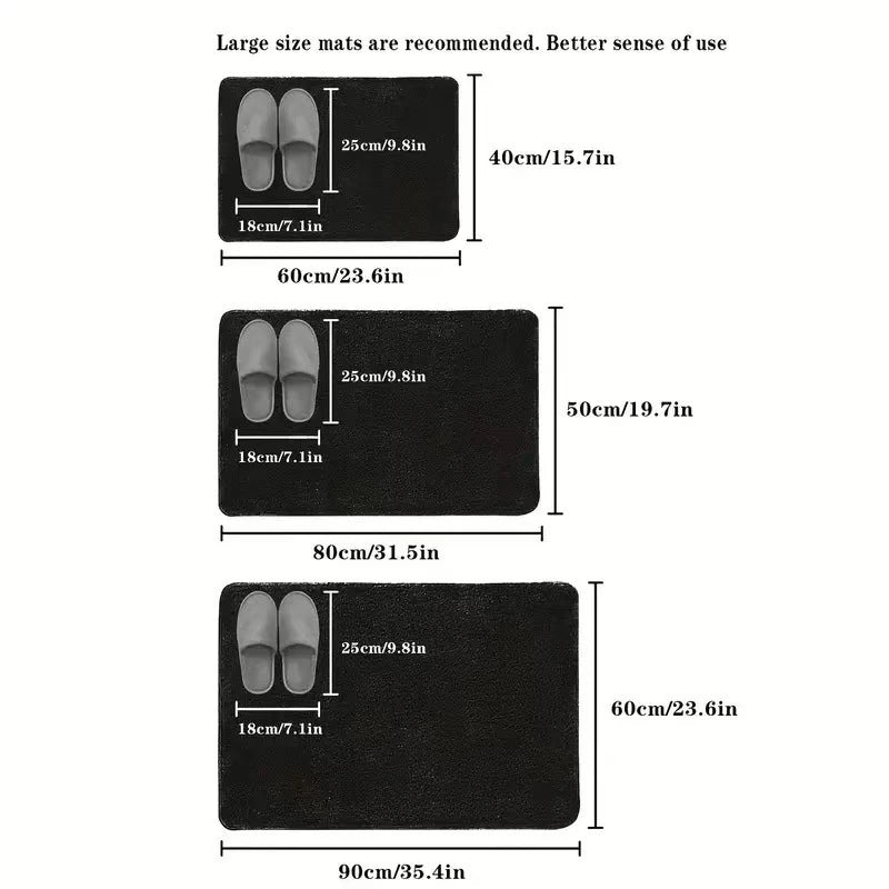 Super Absorbent Bathroom Anti Slip Mat