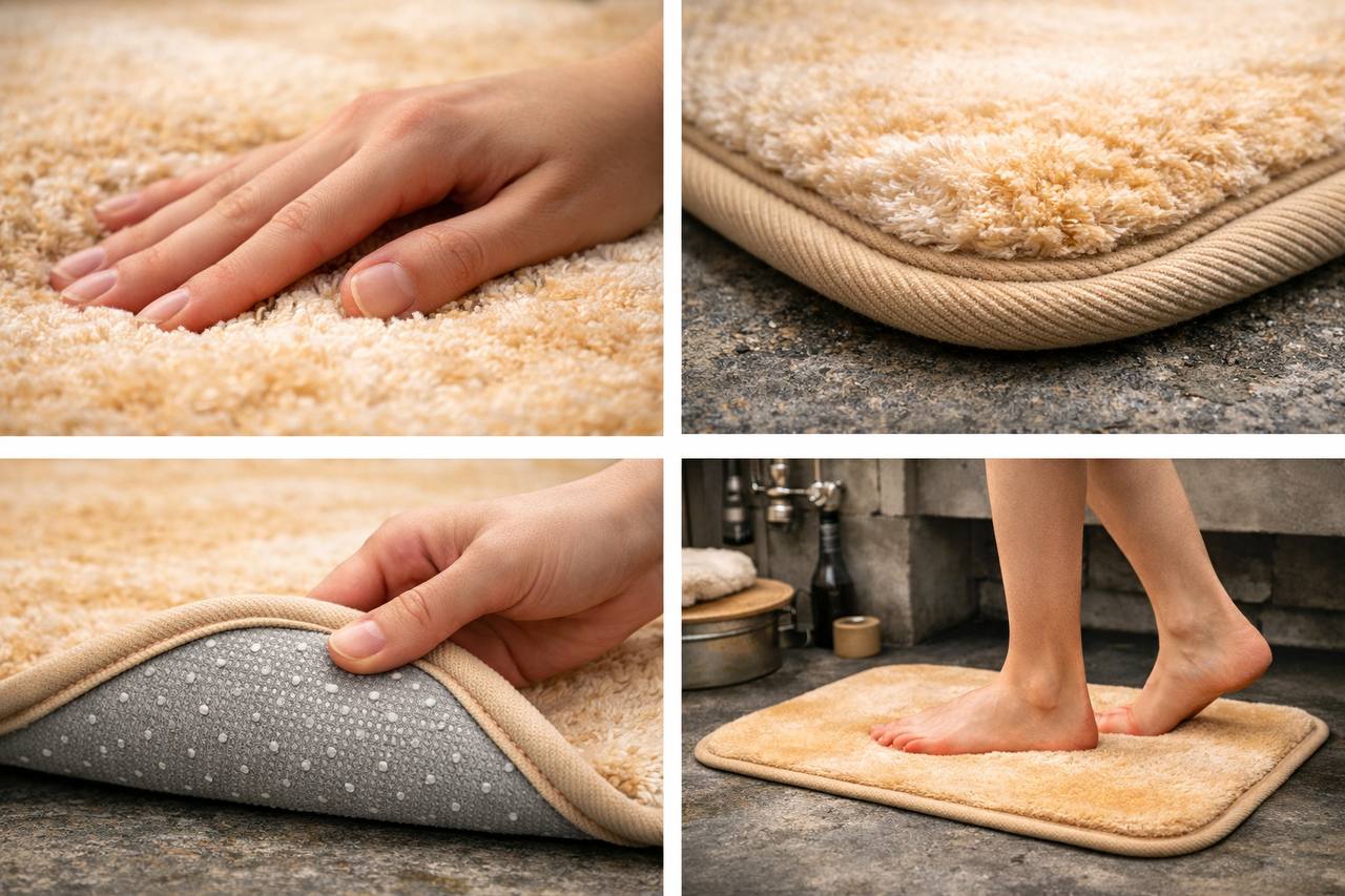 Super Absorbent Bathroom Anti Slip Mat